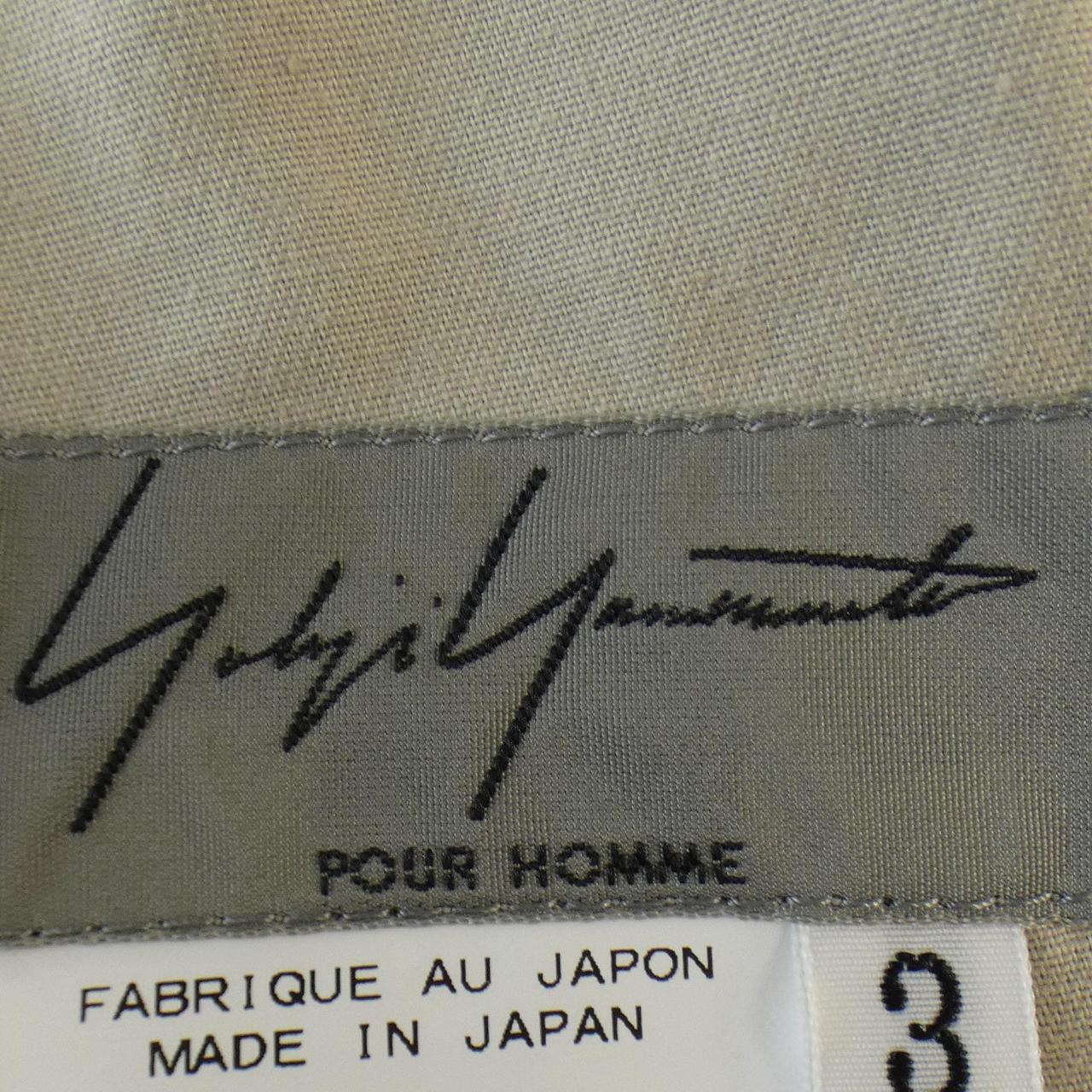 ヨウジヤマモトプールオム YOHJI YAMAMOTO POUR パンツ