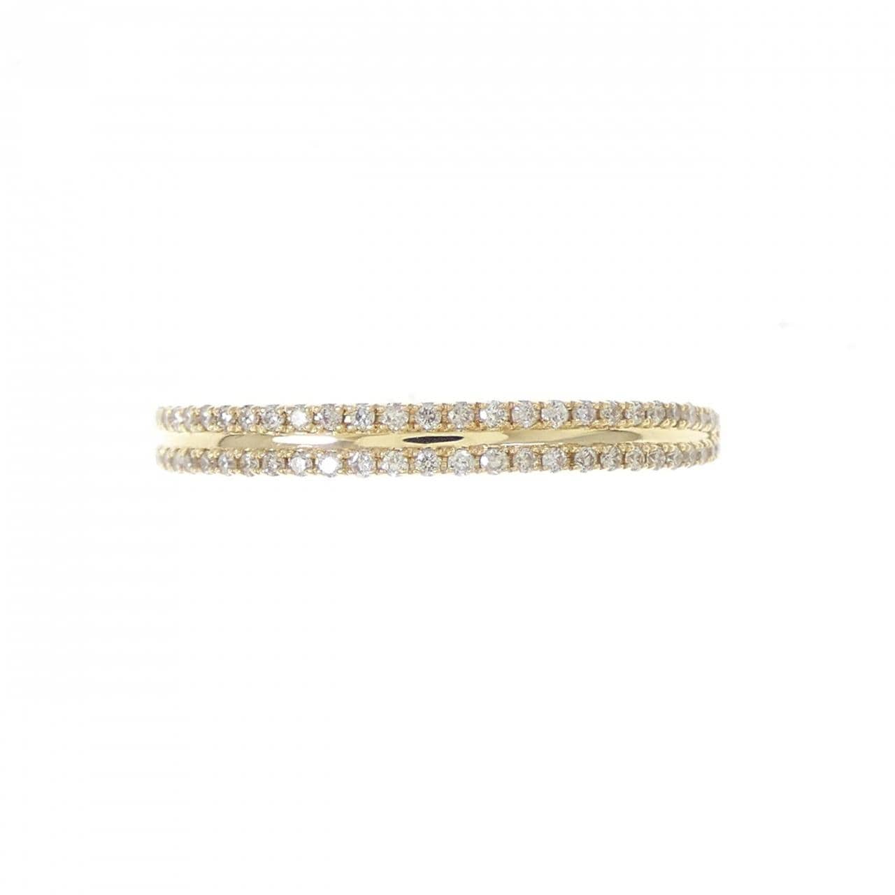 K18YG ダイヤモンド リング 0.16CT