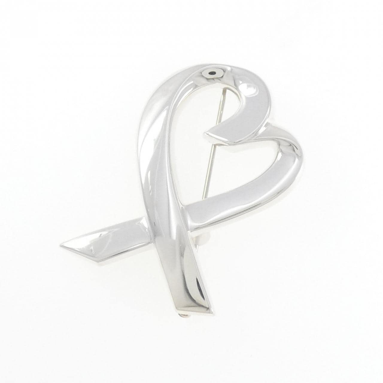 TIFFANY loving heart brooch