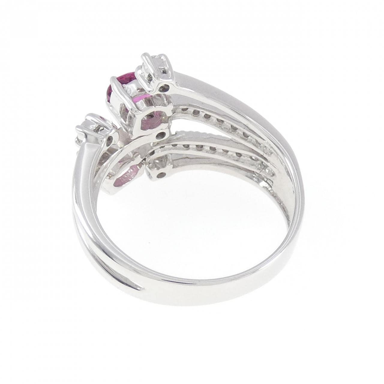 K18WG Tourmaline Ring 0.64CT