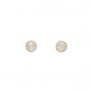 【リメイク】K18YG ダイヤモンド ピアス 0.40CT