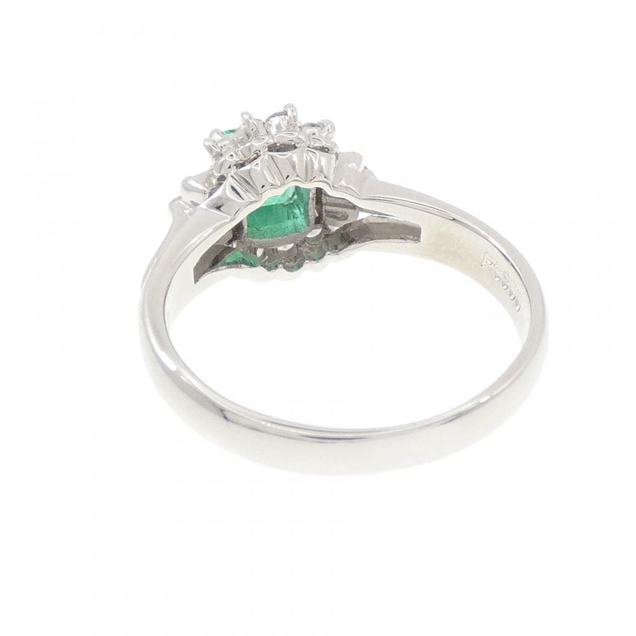 PT900 エメラルド リング 0.47CT