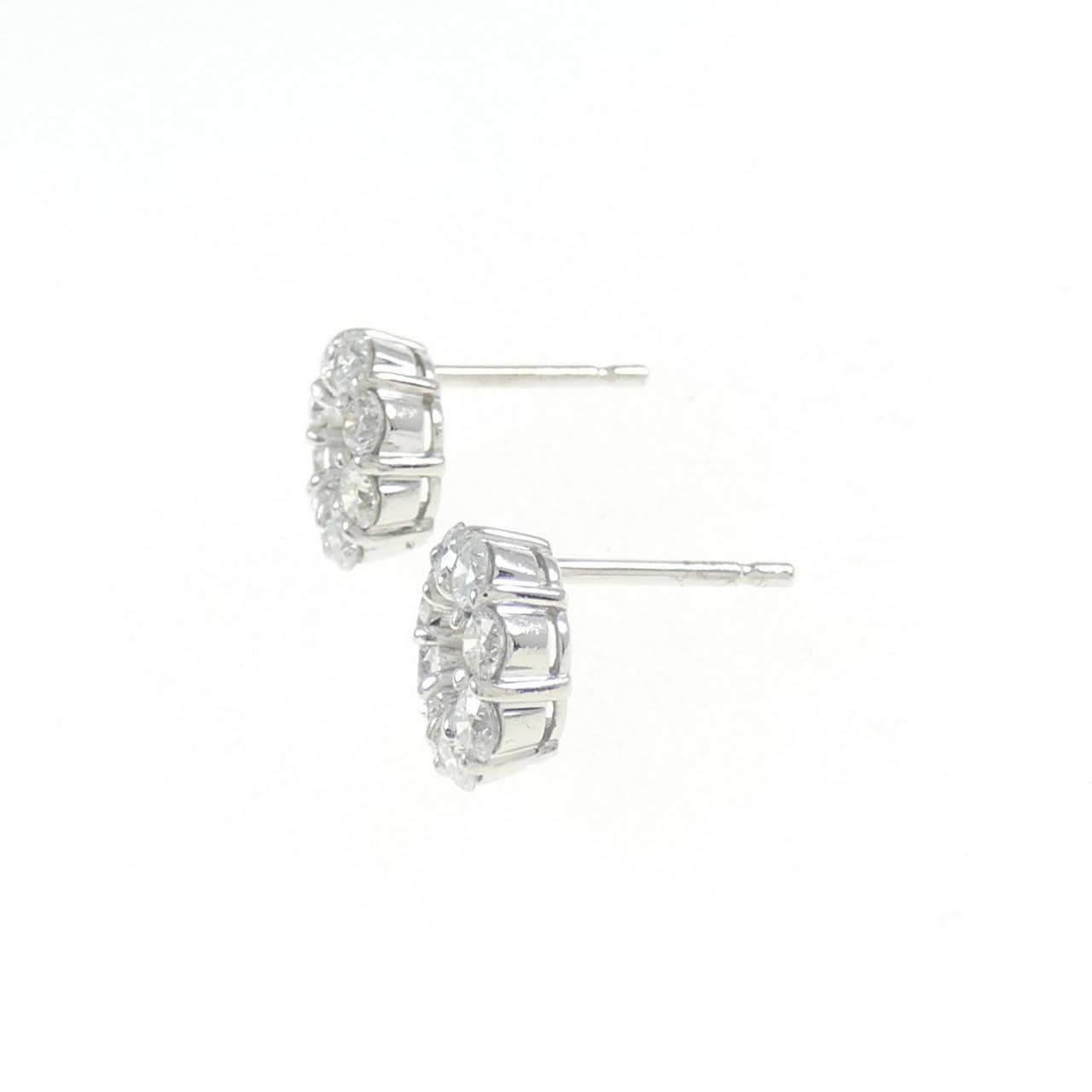 PT ダイヤモンド ピアス 0.89CT
