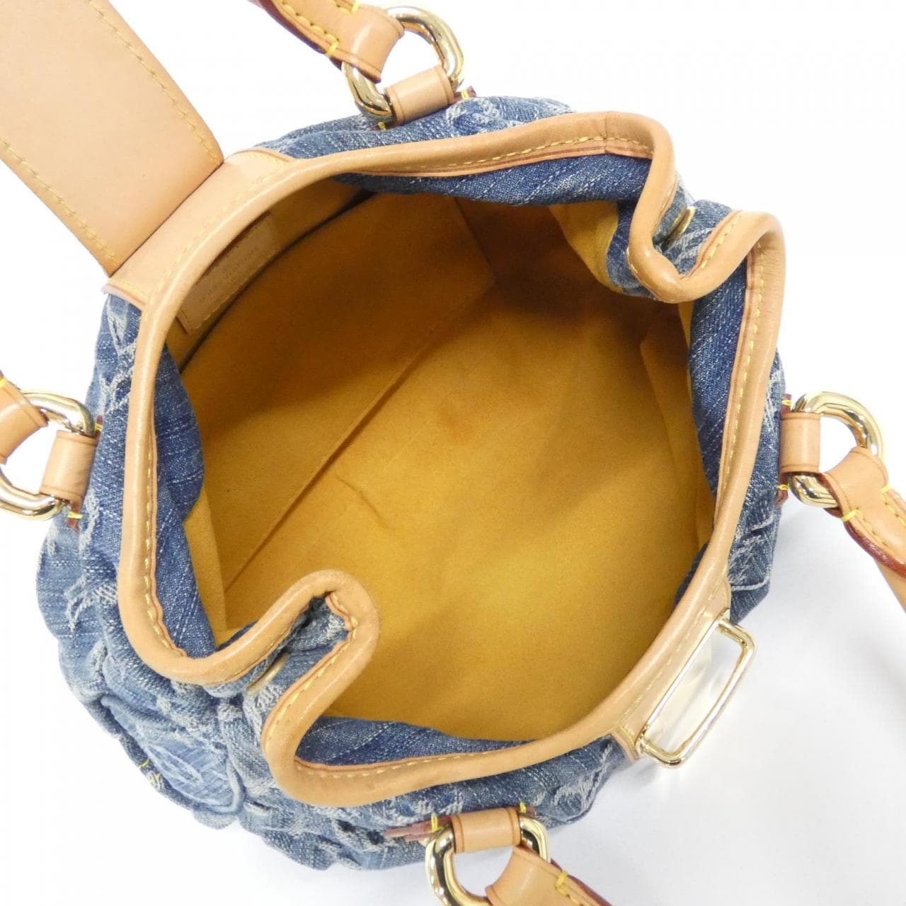 ルイヴィトン モノグラム デニム プリーティ M95020 バッグ