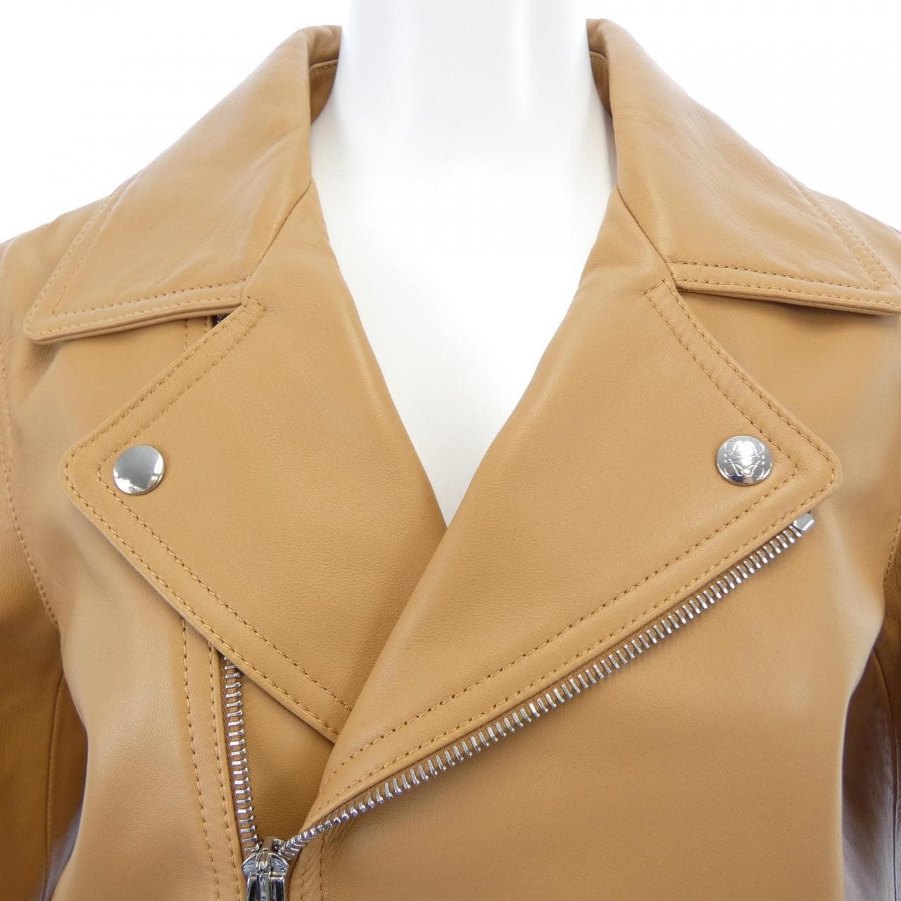 ロエベ LOEWE S359Y19L31 レザーライダースジャケット