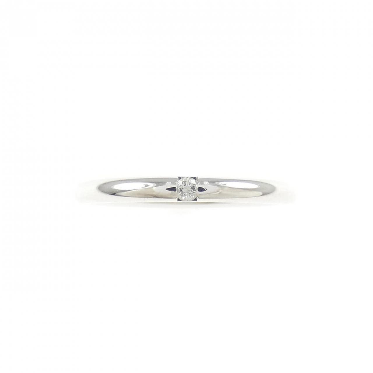 750WG ダイヤモンド リング 0.03CT