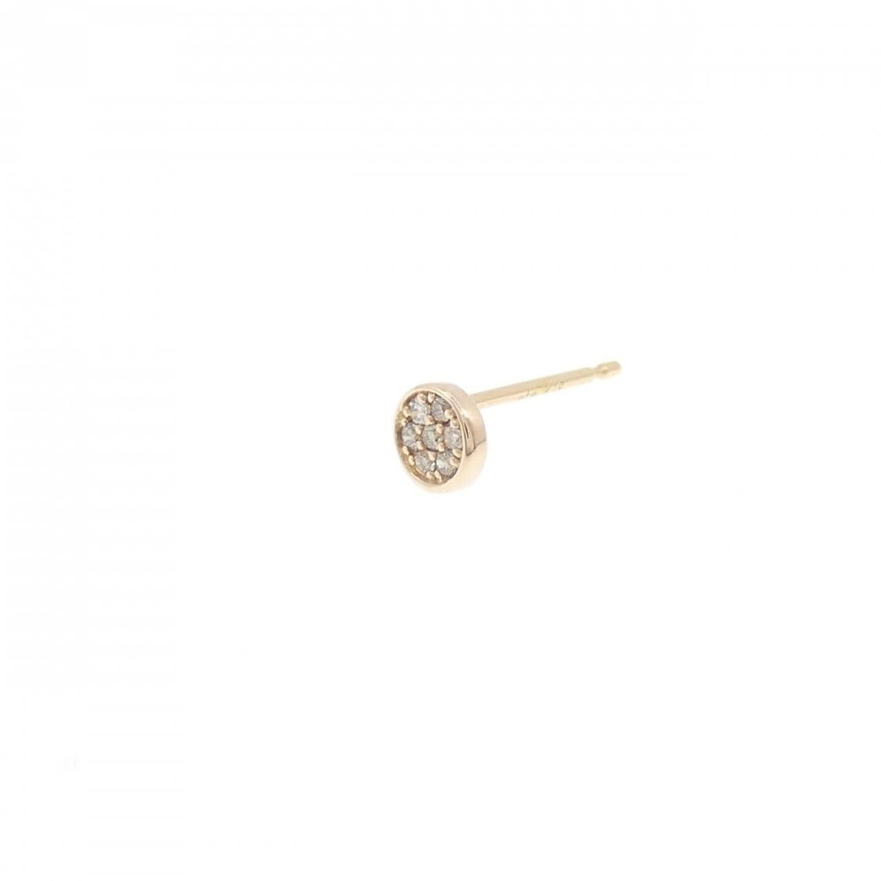 エテ ダイヤモンド ピアス 0.02CT 片耳