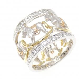 SHOW YAMAGATA ホース ダイヤモンド リング 0.90CT