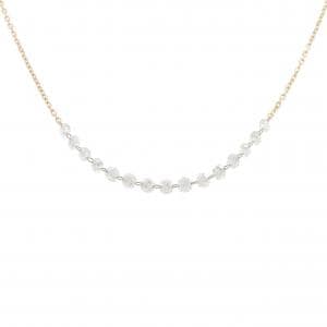 K18PG ダイヤモンド ネックレス 1.00CT
