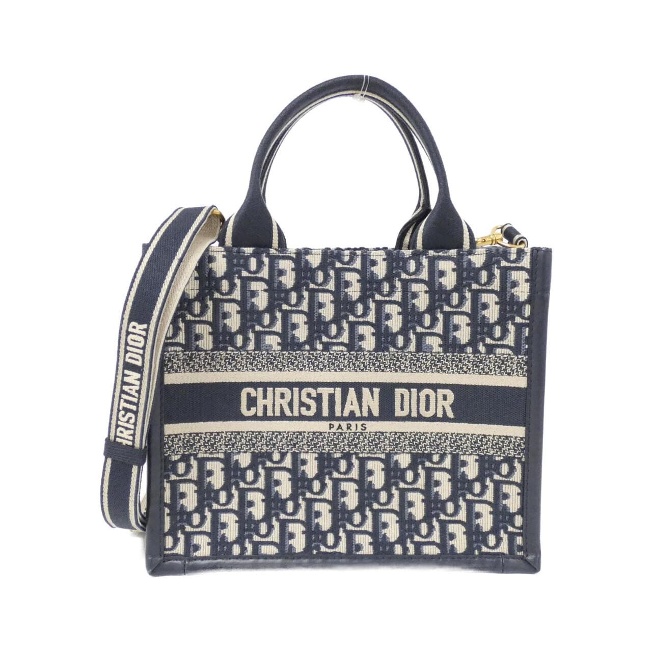 クリスチャンディオール DIOR OBLIQUE ディオール ブック トート スモール M1325CZBB バッグ