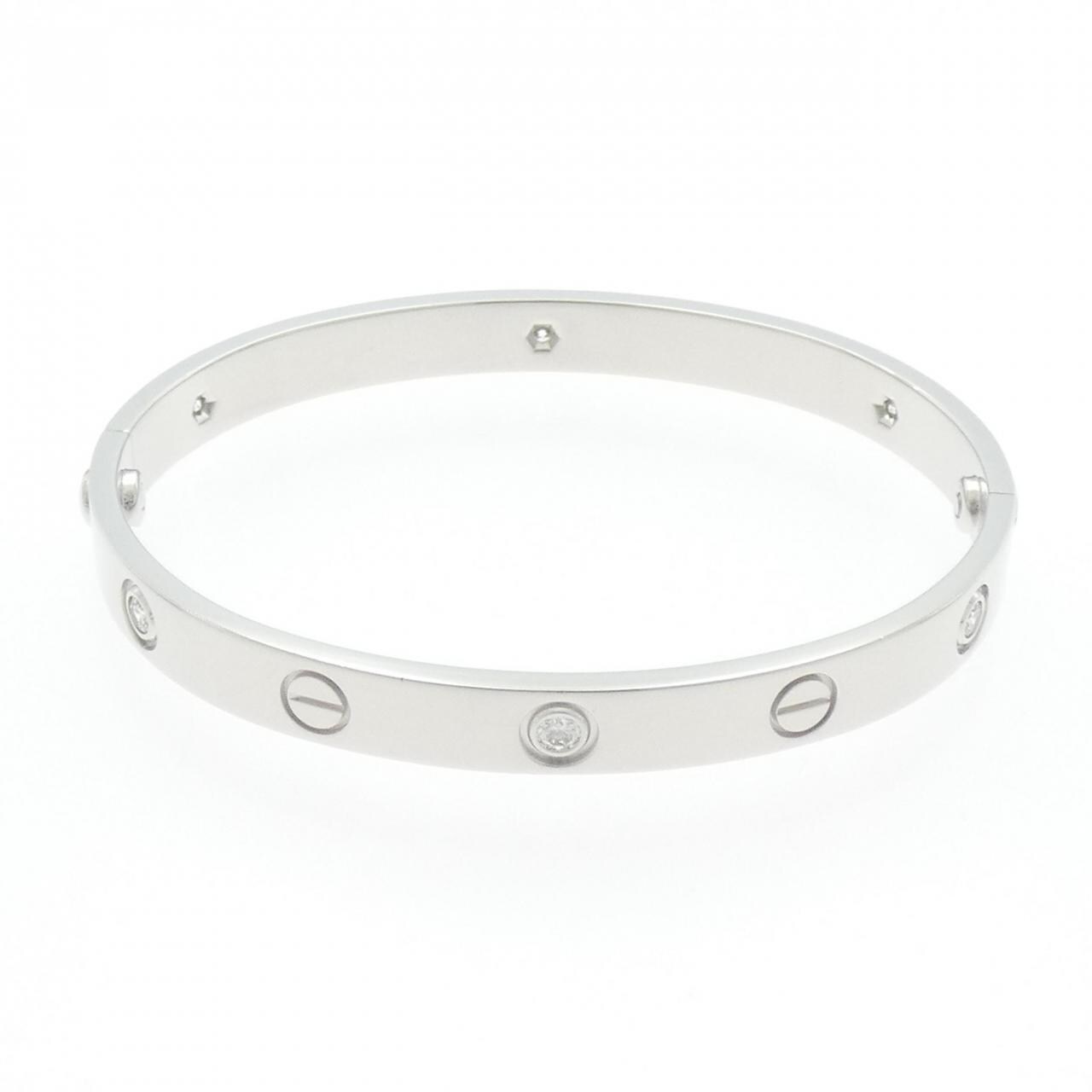 CARTIER LOVE手链half 钻石6P