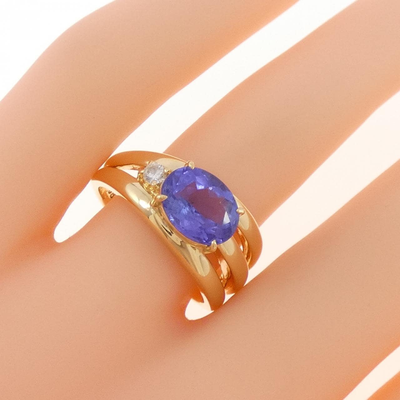 タサキ タンザナイト リング 1.98CT