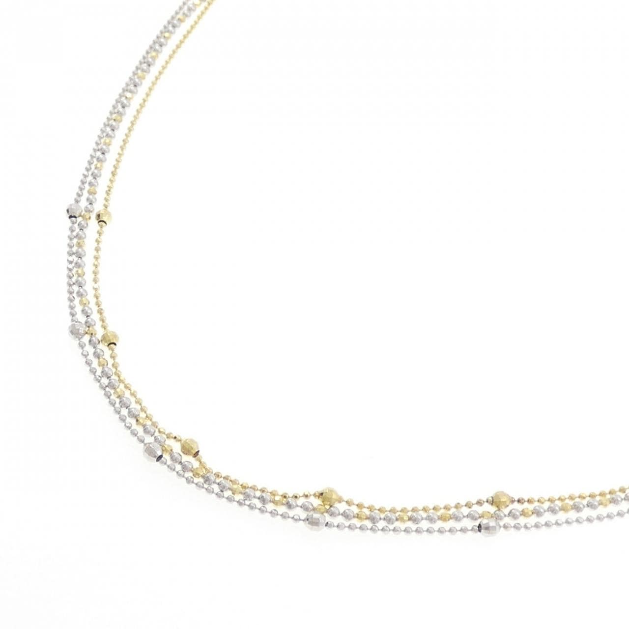 K18YG/K18WG ネックレス