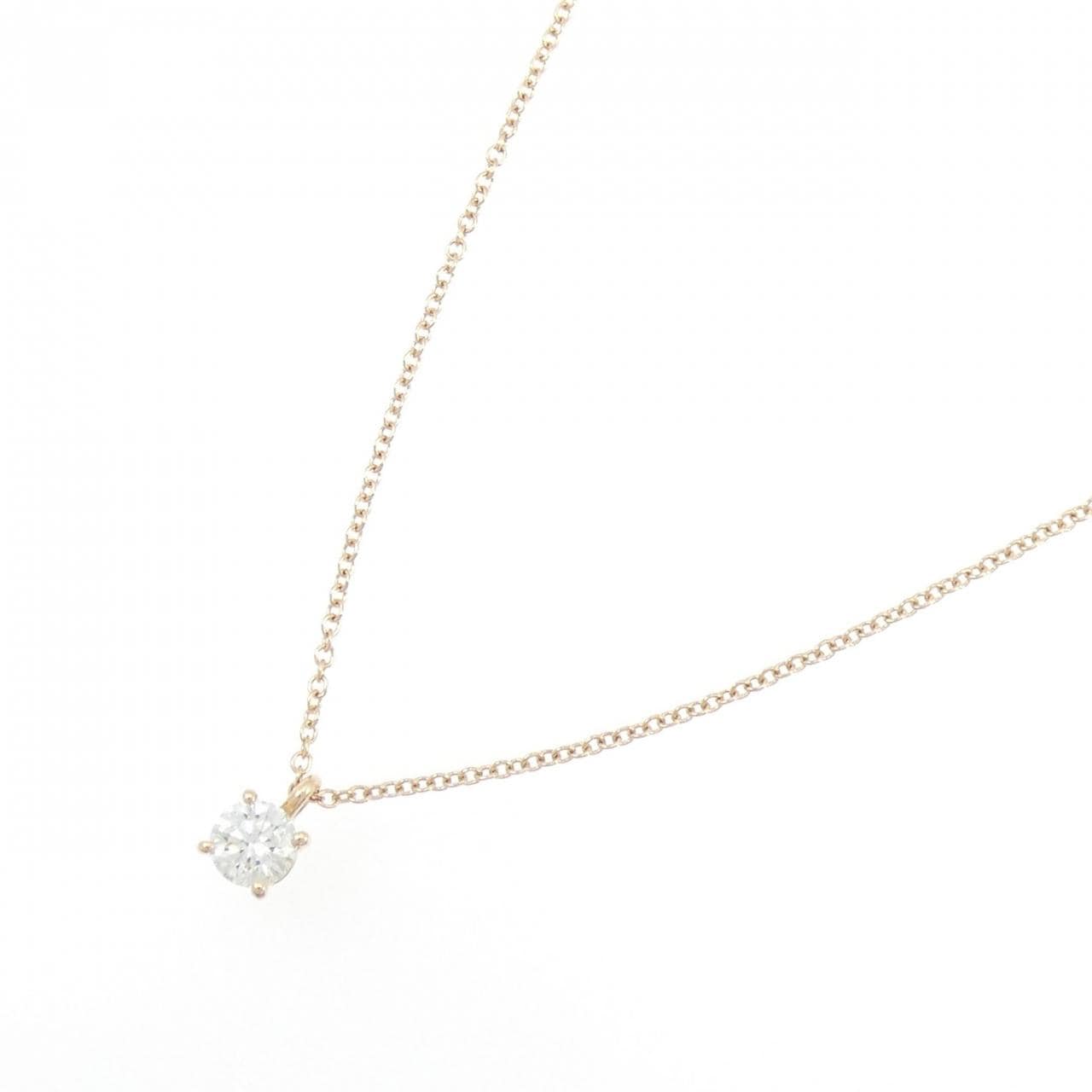 ティファニー ソリティア ネックレス 0.27CT