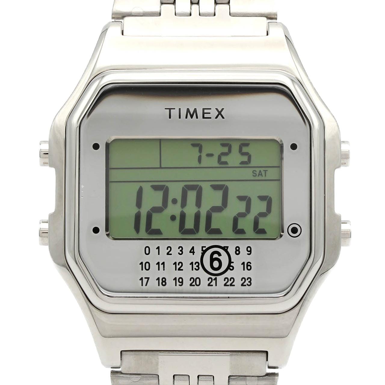 タイメックス T80 エムエム6メゾンマルジェラxTIMEX S33YW0002/M10062 SS クォーツ
