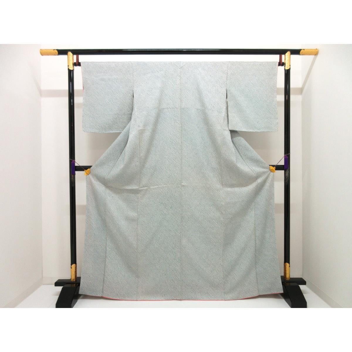 【未使用品】小紋　総絞り