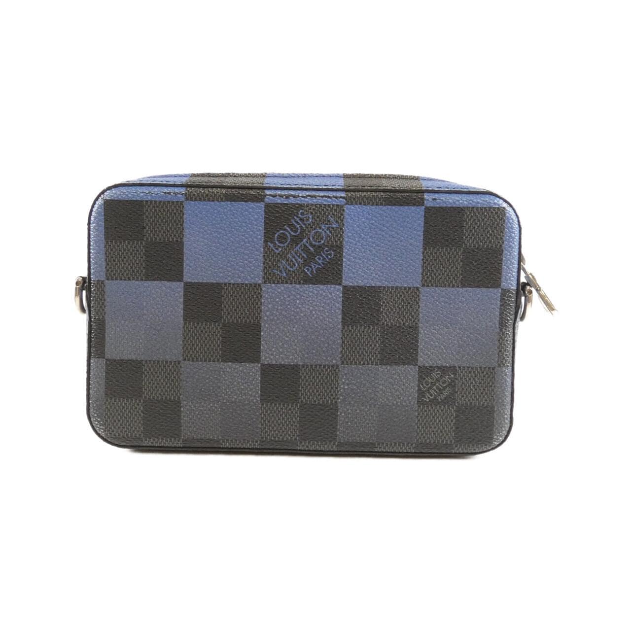 ルイヴィトン ダミエ グラフィット ジャイアント アルファ ウエアラブル ウォレット N60414 ショルダーバッグ