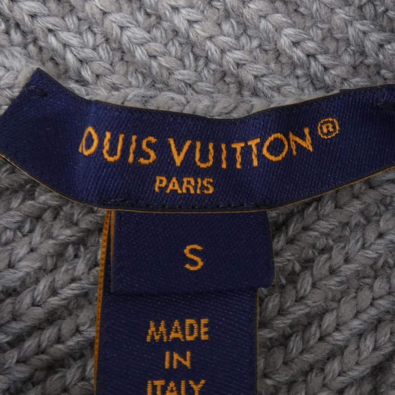 ルイヴィトン LOUIS VUITTON リブニットカーディガン FRKC95QFL カーディガン