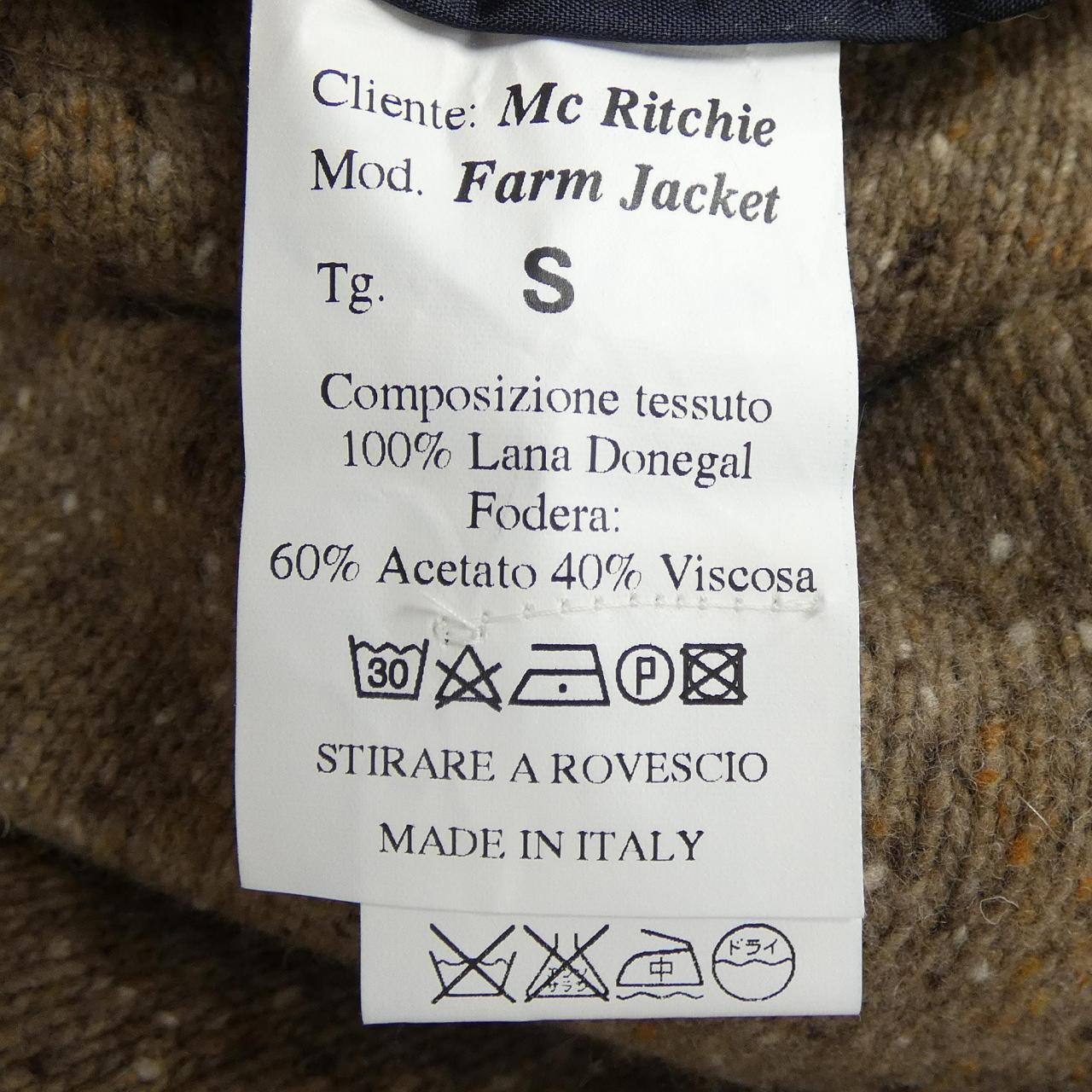 マックリッチ McRitchie ジャケット