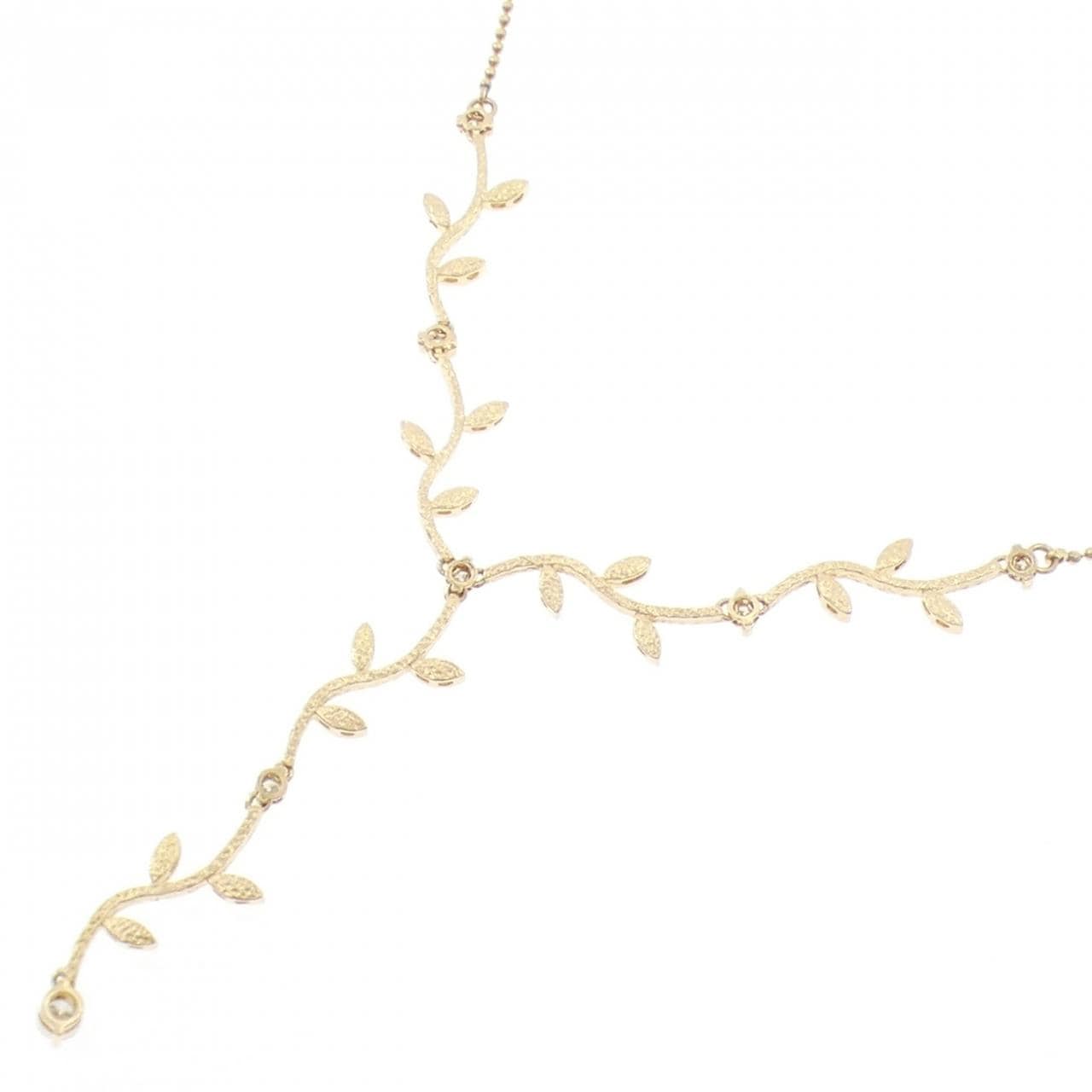 K18YG ダイヤモンド ネックレス 0.65CT