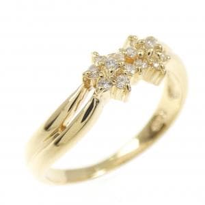 K18YG ダイヤモンド リング 0.09CT