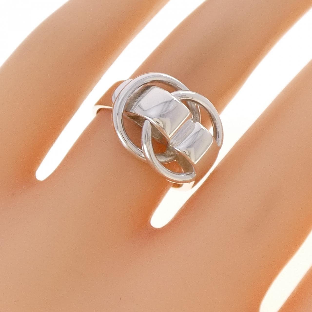 【ヴィンテージ】エルメス ドゥ ザ ノー リング