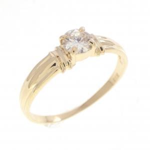 K18YG ダイヤモンド リング 0.20CT