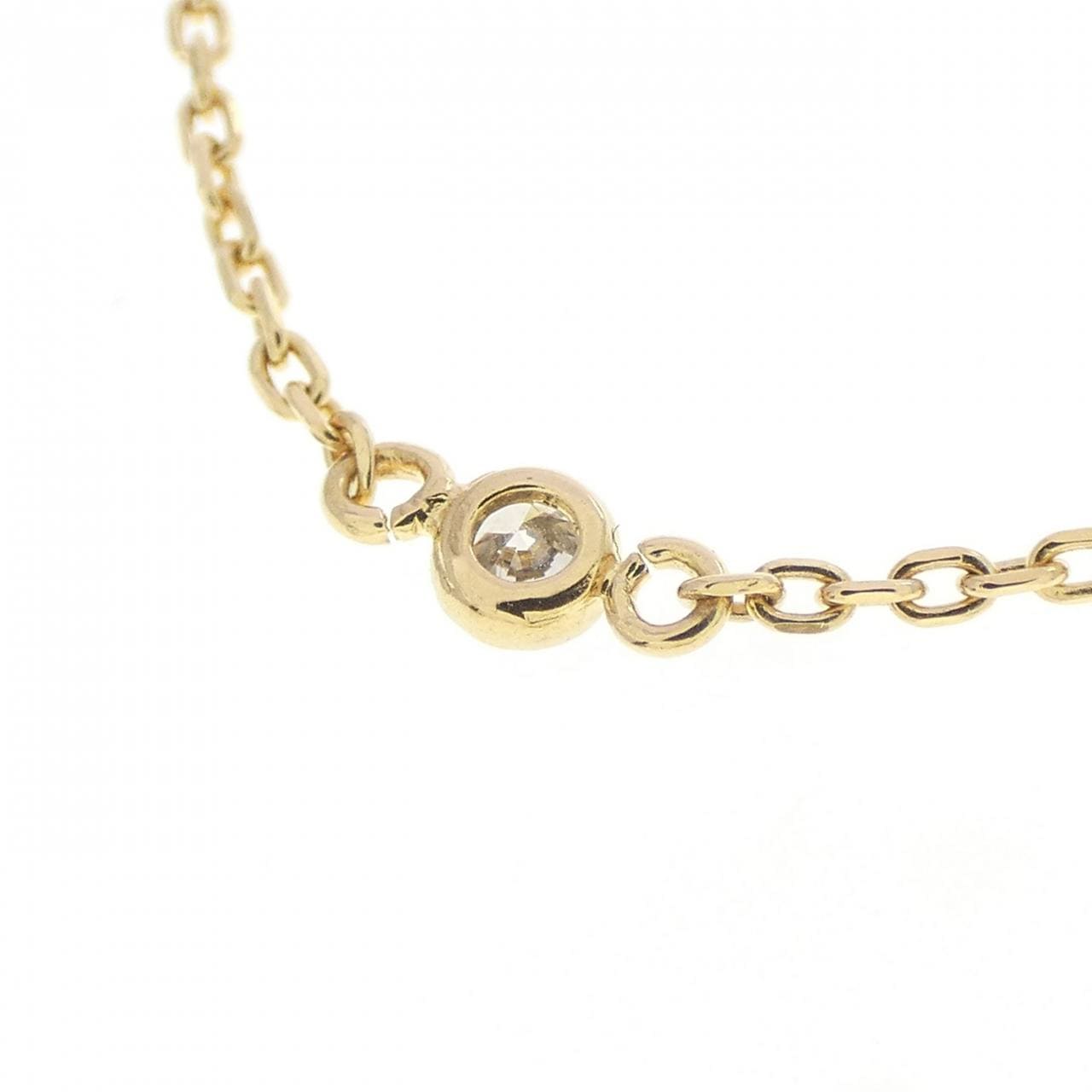 K18YG ダイヤモンド ネックレス 0.27CT