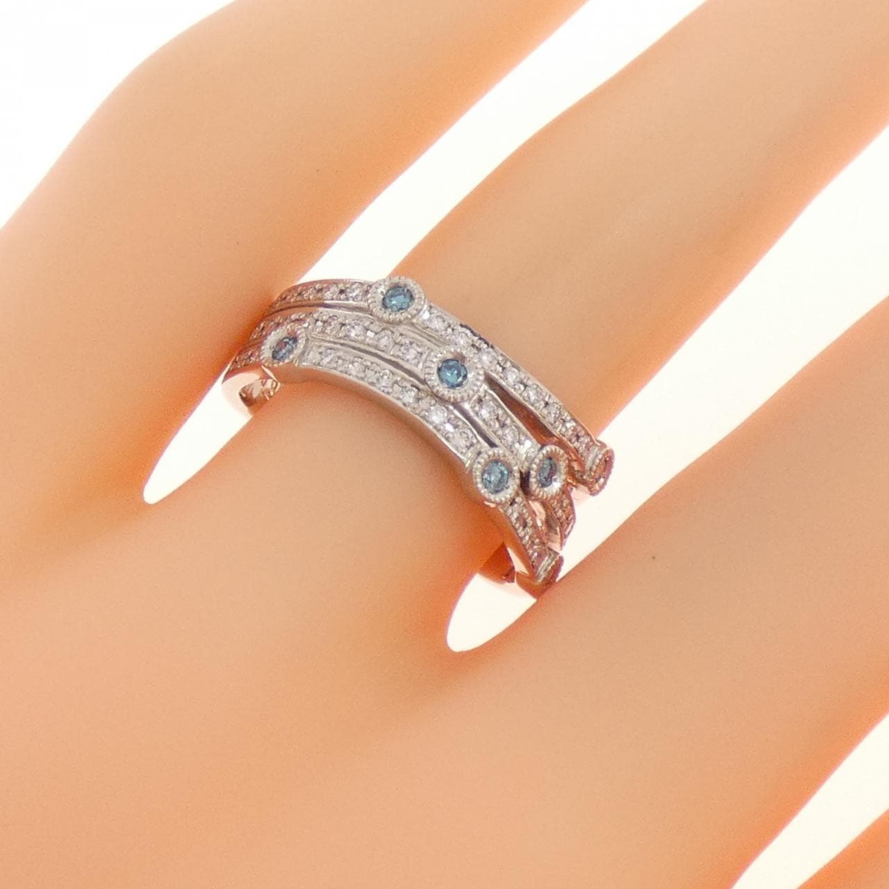 水野薫子 ダイヤモンド リング 0.28CT