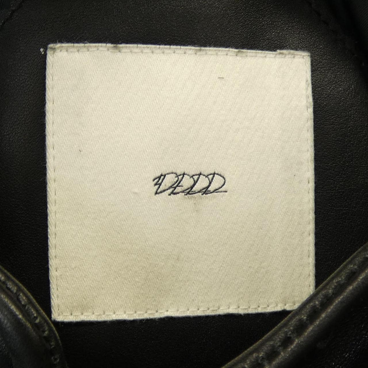 DDDD 0812002 レザーライダースジャケット