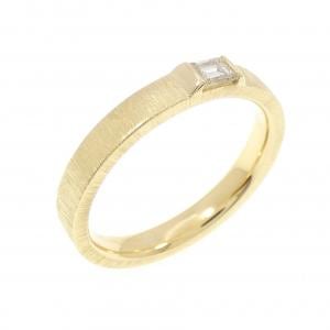 K18YG ダイヤモンド リング 0.16CT