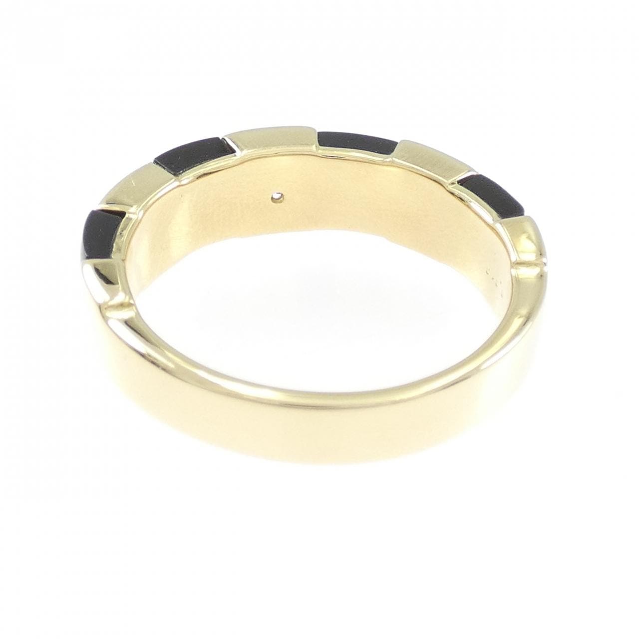 K18YG オニキス リング