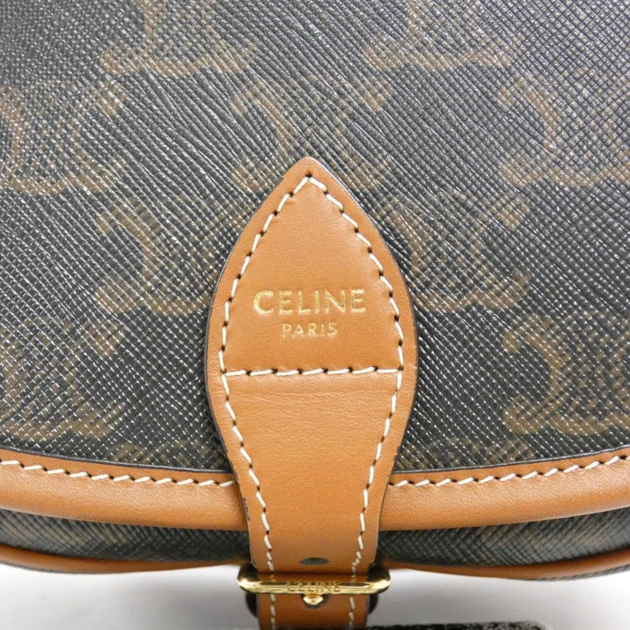 CELINE Folco Medium 191502BZJ Shoulder Bag