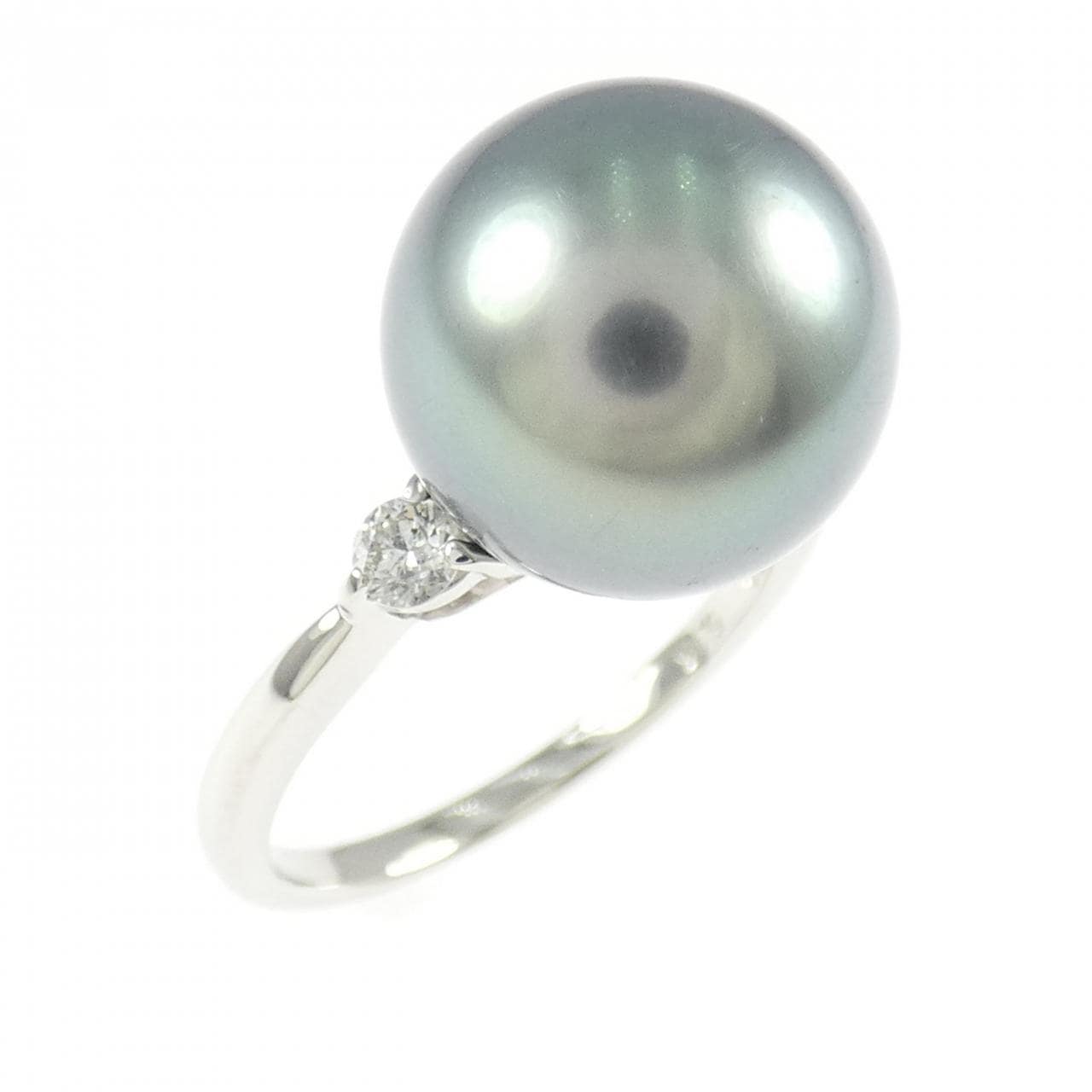 PT900 黒蝶パール リング 11.3mm