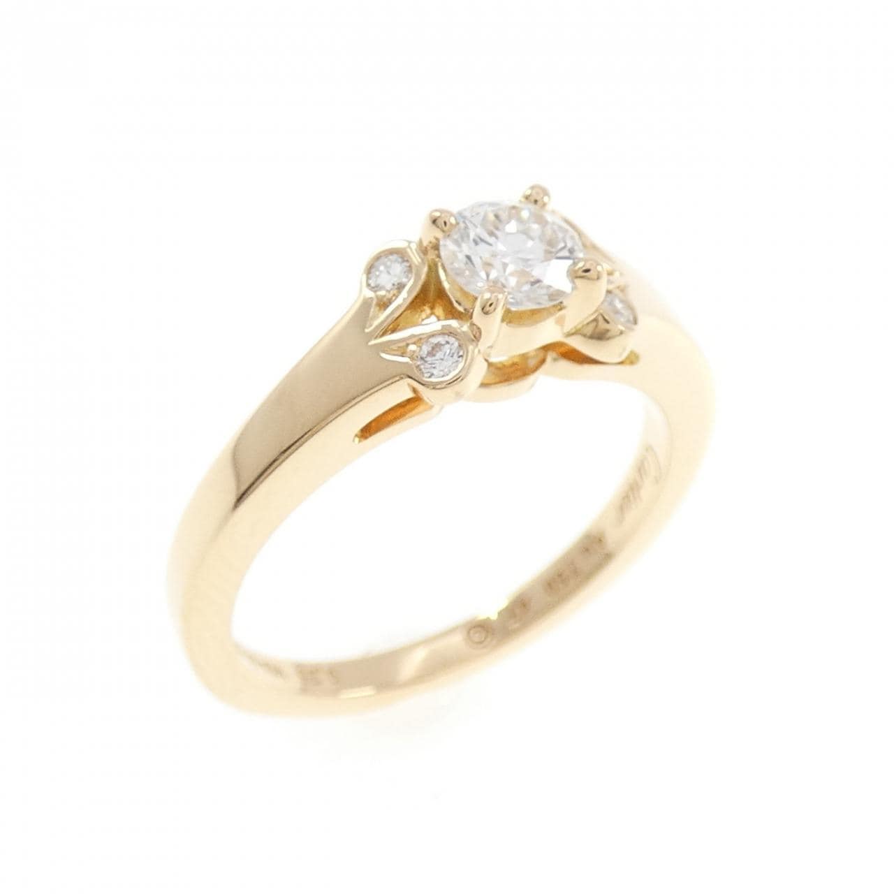 カルティエ バレリーナ リング 0.25CT E VVS2 VG