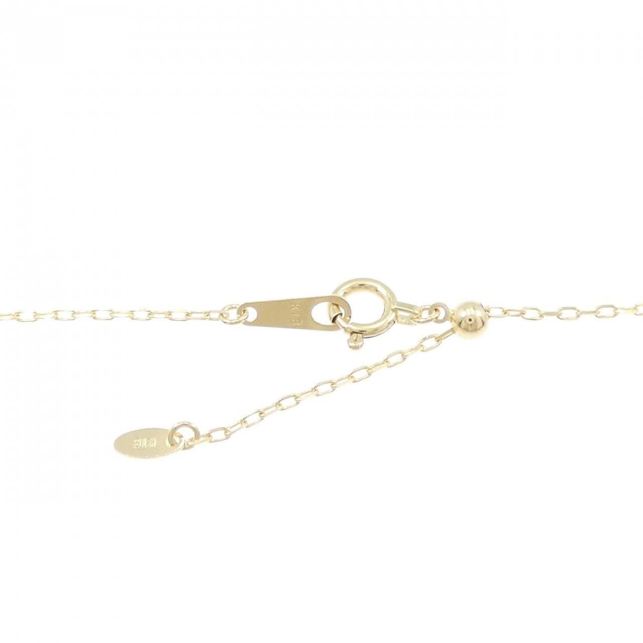 K18YG ダイヤモンド ネックレス 0.20CT