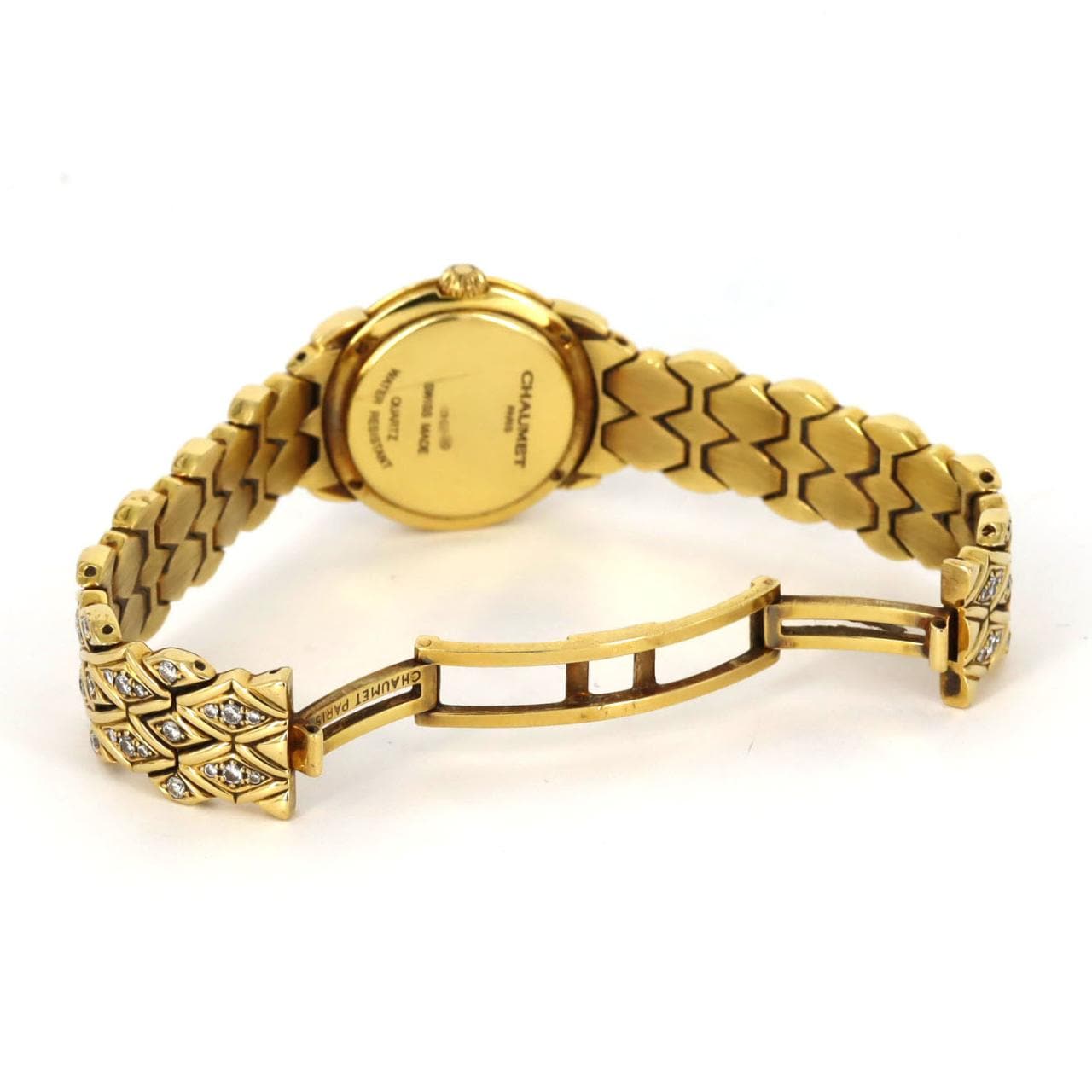 ショーメ グリフィス YG/D･ブレスD YG クォーツ