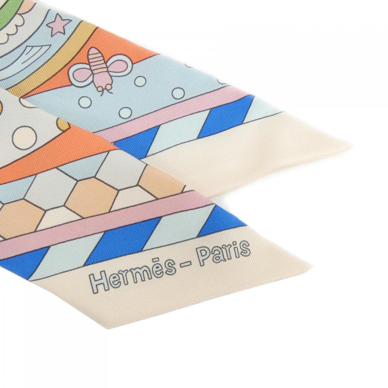 エルメス LES MURMURES DE LA FORET ツイリー 063005S スカーフ