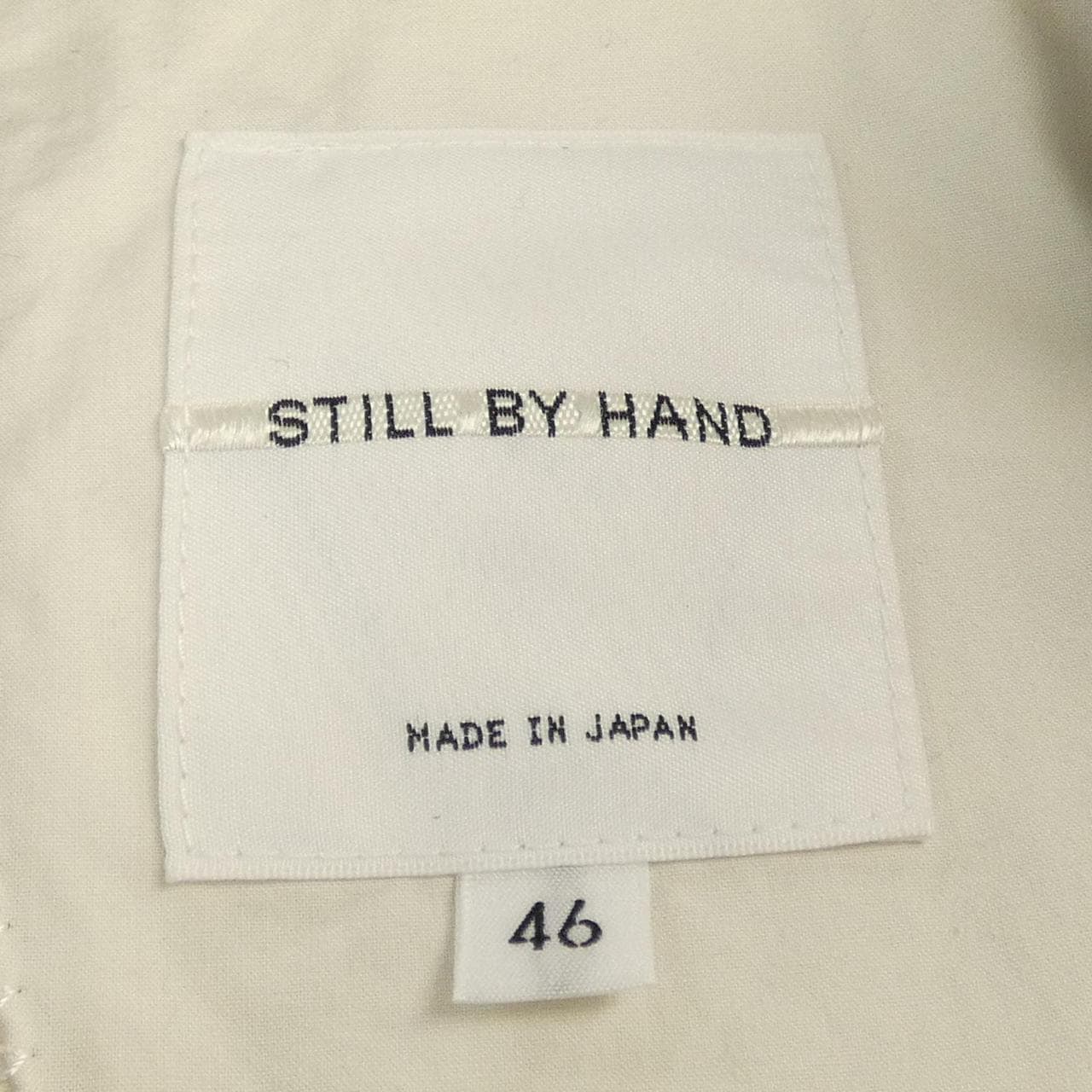 スティルバイハンド STILL BY HAND ジャケット