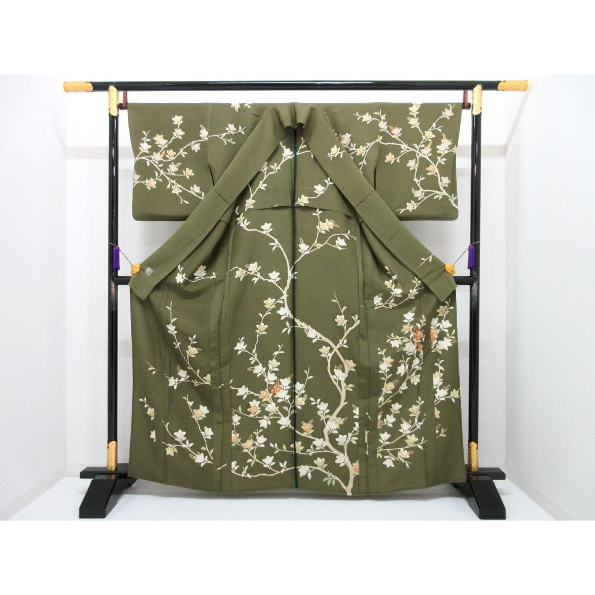 単衣　【千總】訪問着　木瓜