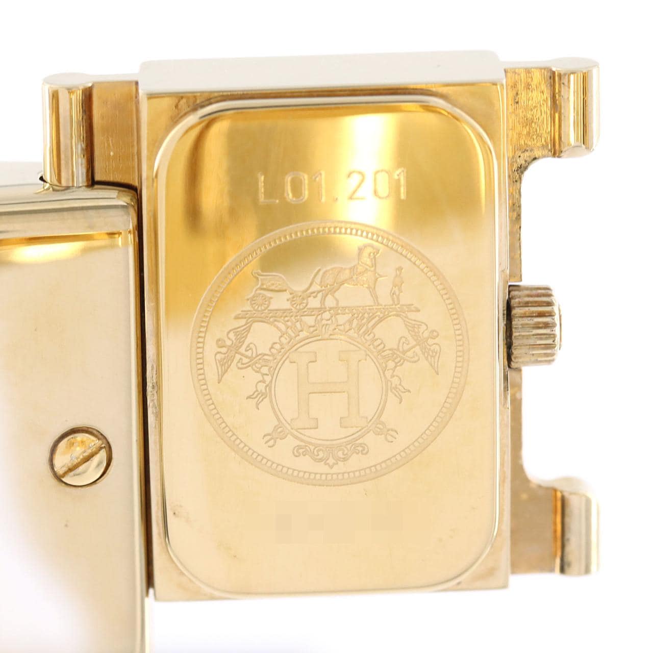 HERMES Roque Enamel GP LO1.201 GP石英