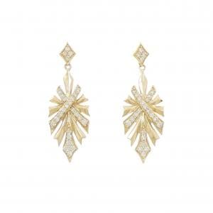 ジーエスティービー ダイヤモンド ピアス 0.34CT