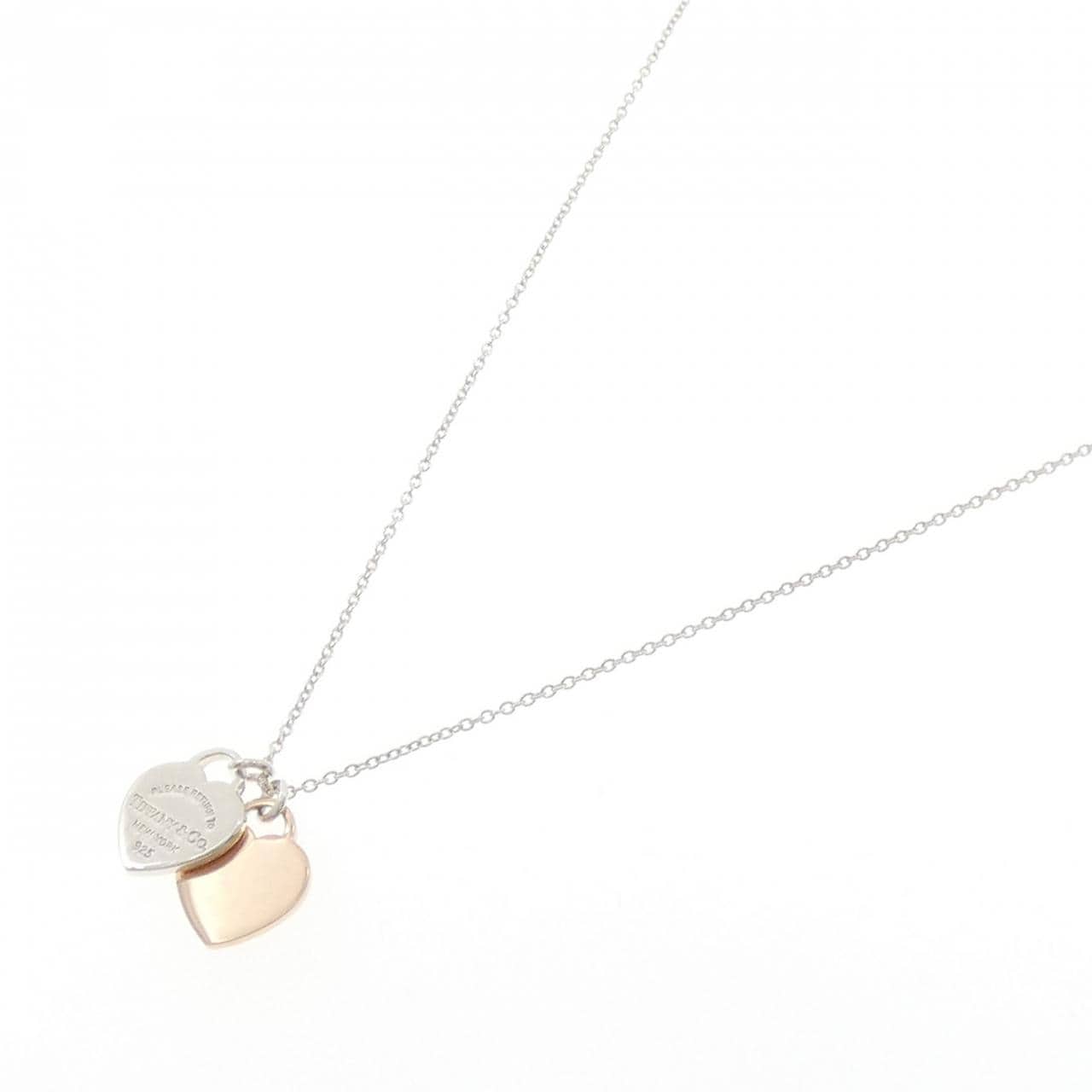 ティファニー リターントゥティファニー ダブルハート ミニ ネックレス