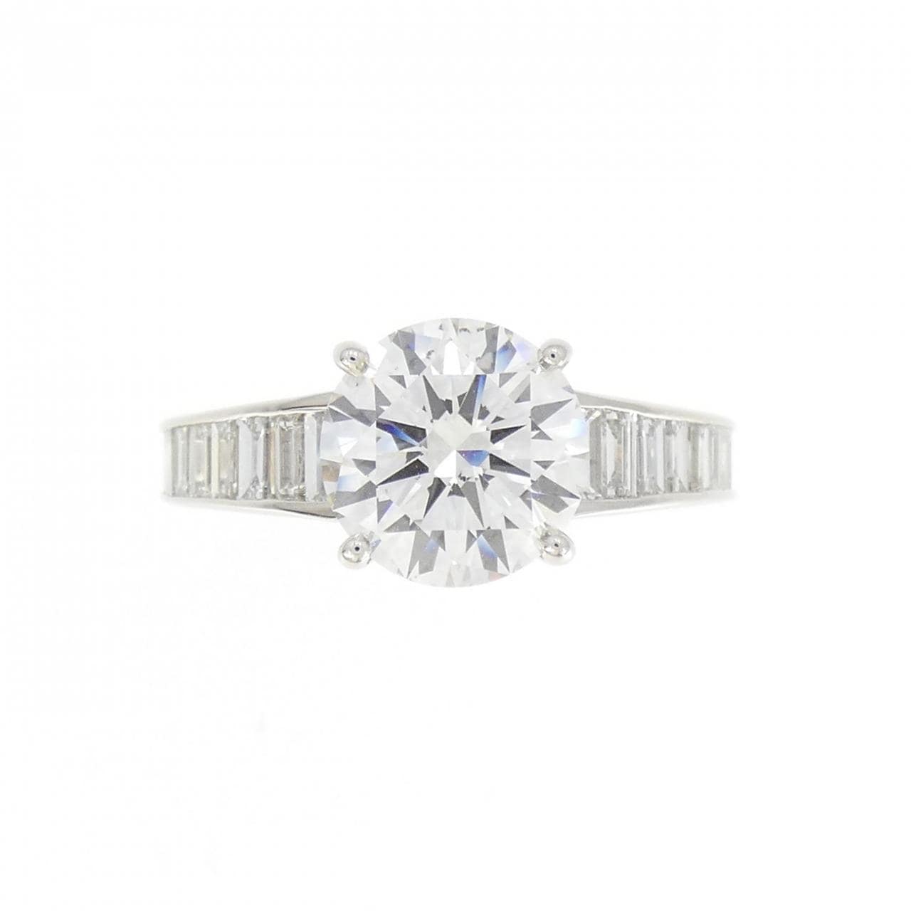 【リメイク】PT ダイヤモンド リング 2.012CT G SI1 EXT