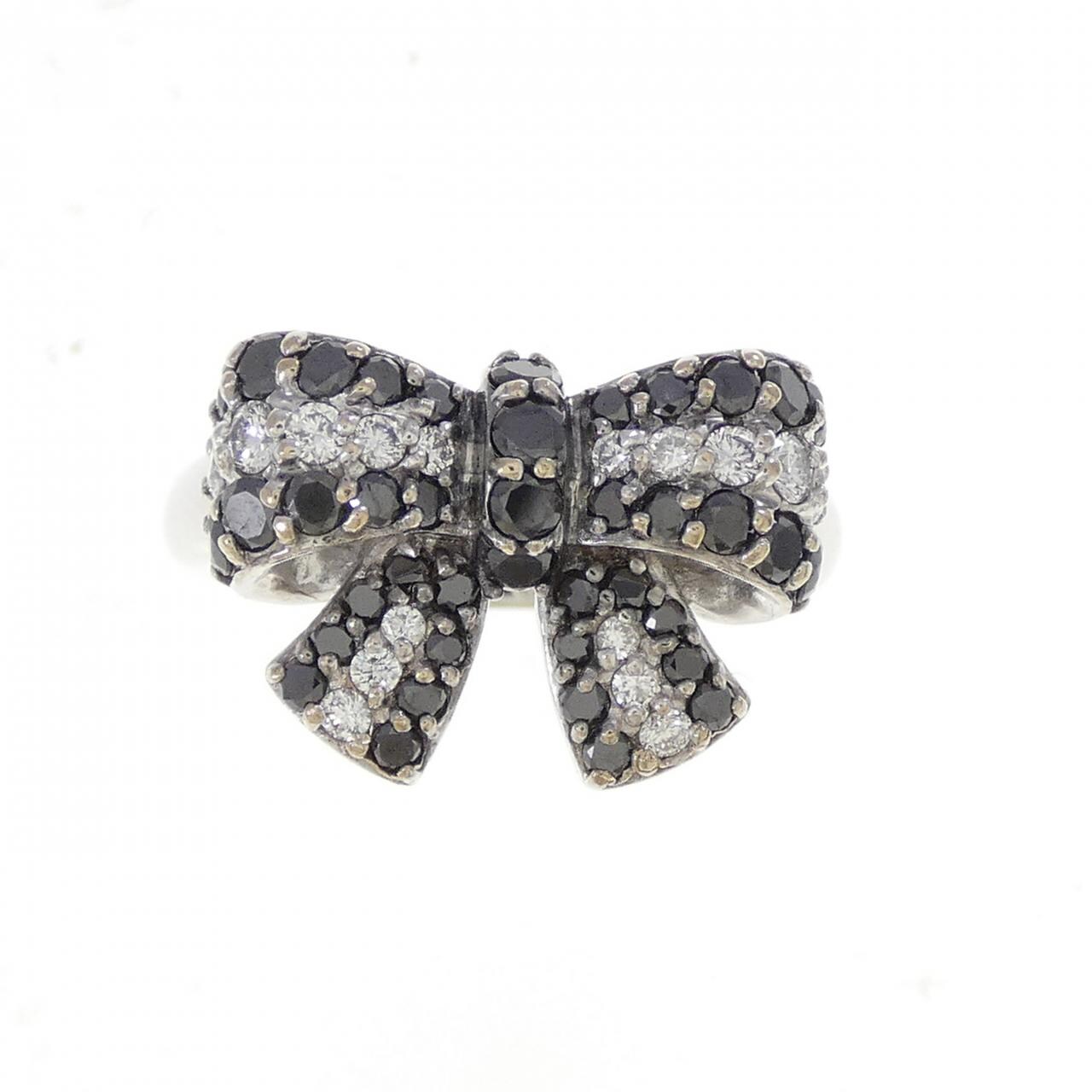 ポンテヴェキオ リボン ダイヤモンド リング 0.58CT