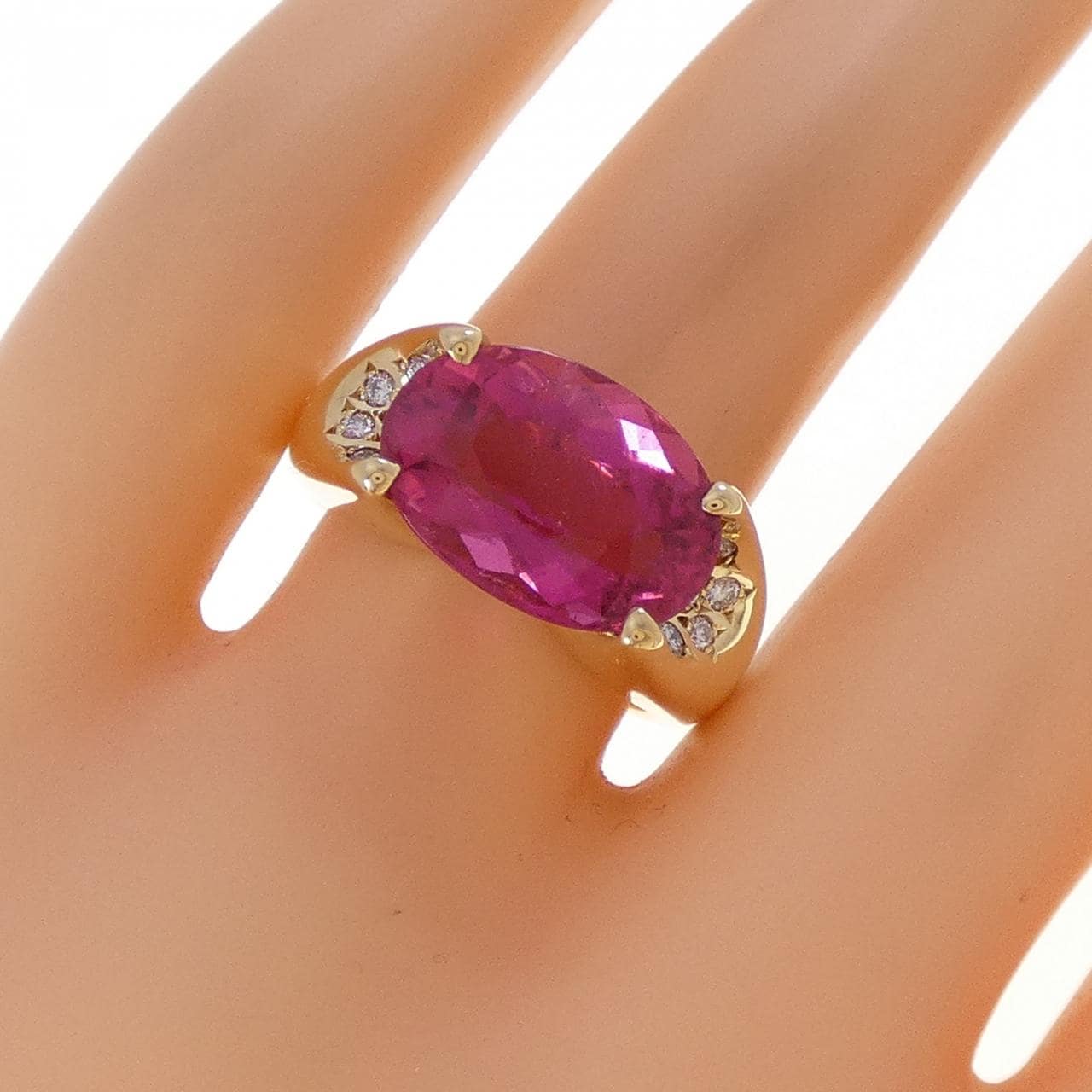 タサキ トルマリン リング 5.58CT