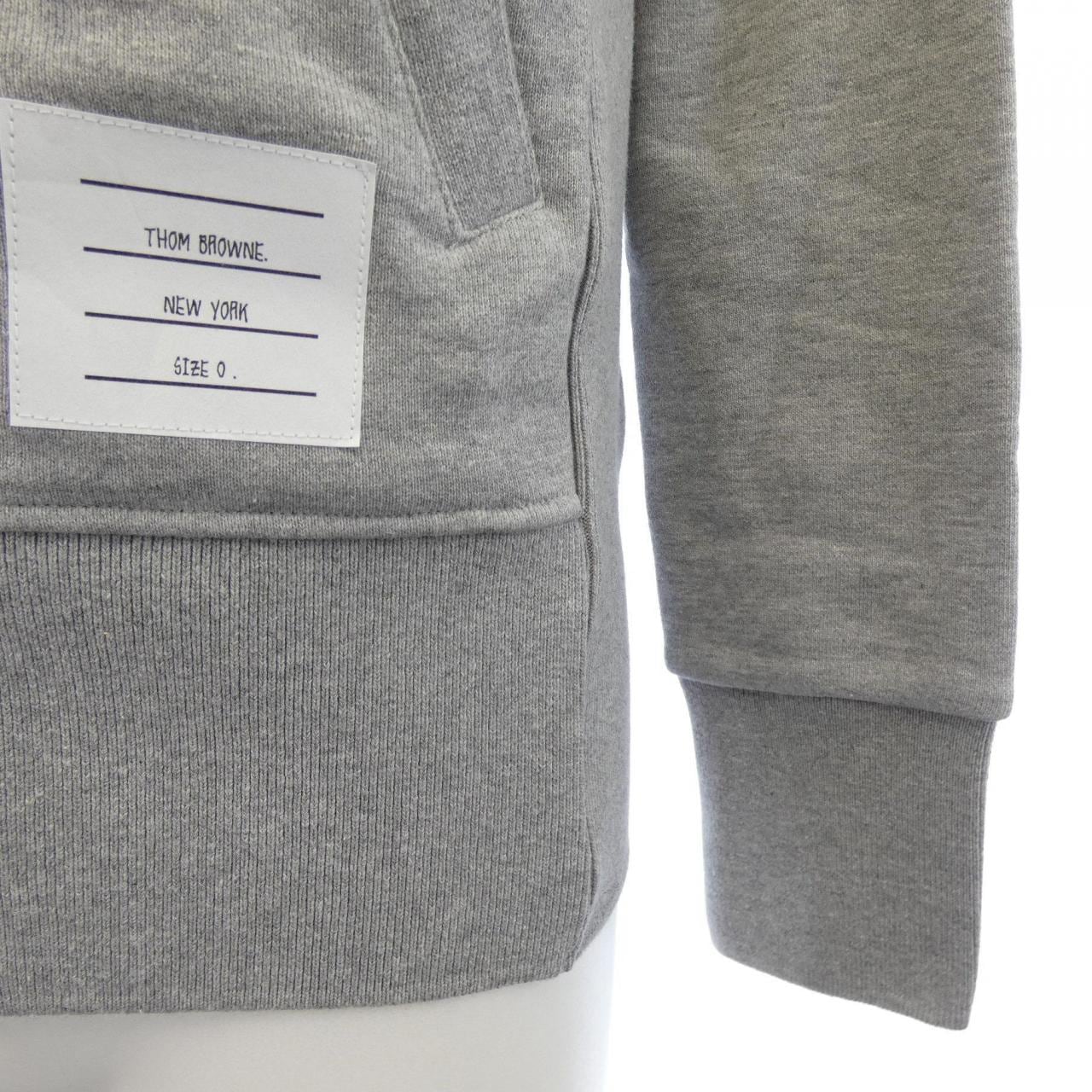 トムブラウン THOM BROWNE クラシックループ 4BAR フルジップアップフーディー MJT022H パーカー