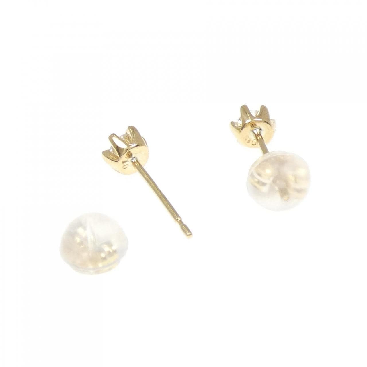 K18YG ダイヤモンド ピアス 0.20CT