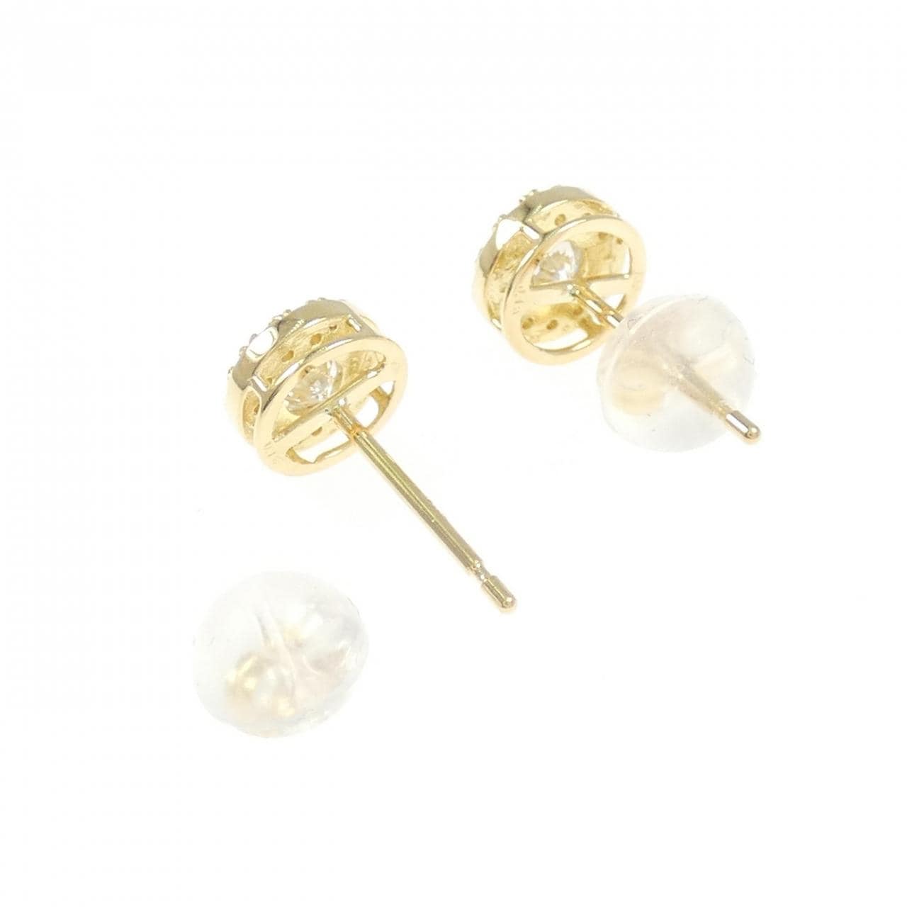 【リメイク】K18YG ダイヤモンド ピアス 0.30CT
