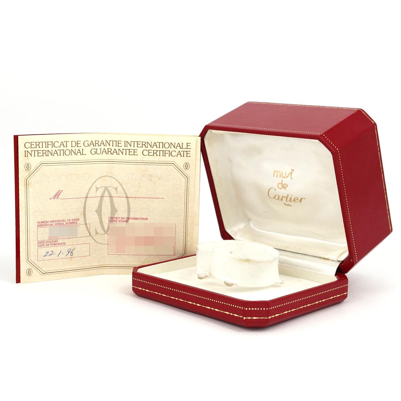 【ノーメンテナンス還元価格】カルティエ マストタンクSM GP W1005554 GP クォーツ